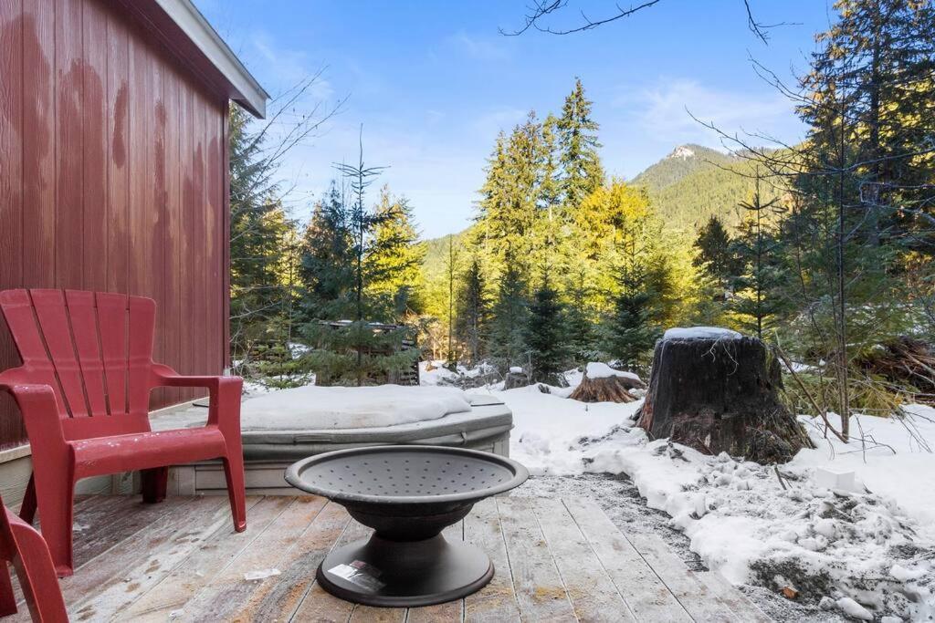 Cozy Tiny Home Steps Away From Mt. Rainier أشفورد المظهر الخارجي الصورة